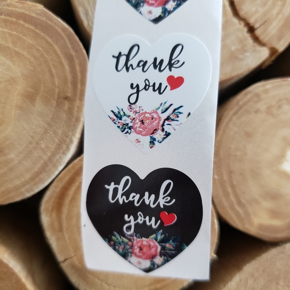 Thank You Stickers (100 pieces) - Picture 2 of 2